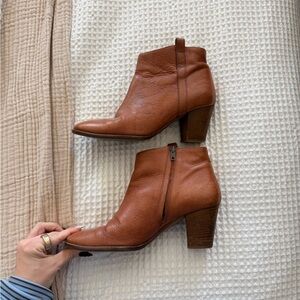 Madewell Leather Ankle Boots